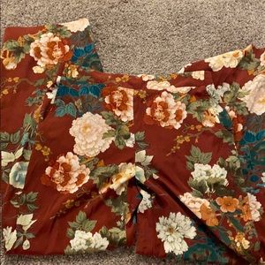 Flowy Floral Pants